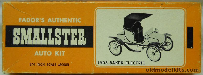 Fador 1/16 1908 Baker Electric plastic model kit